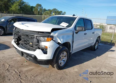 2023 Chevrolet Silverado 1500 4Wd Short Bed Wt z USA, uszkodzony, nr VIN 3GCUDAEDXPG304501